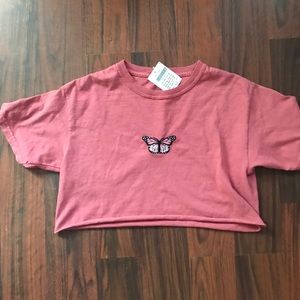Brandy Melville butterfly top